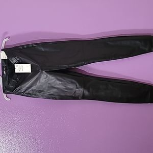 ZARA FAUX LEATHER PANTS NEW!!!